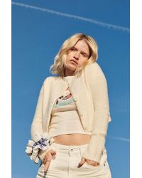 Urban Outfitters - Uo Danya Cropped Knit Cardigan - Lyst