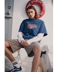 Urban Outfitters - Brain Freeze Double Layer Long Sleeve Tee - Lyst