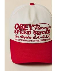Obey - Speed Squad 5-Panel Hat - Lyst