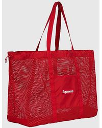 Supreme Logo Patch Belt Bag in Black for Men | Lyst