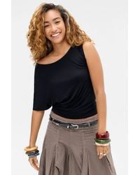 Silence + Noise - Silence + Noise Olivia Off-shoulder T-shirt - Lyst