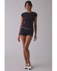 Out From Under - Bec Foldover Shorts - Lyst