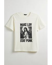 Tee Library - Stay Punk Tee - Lyst