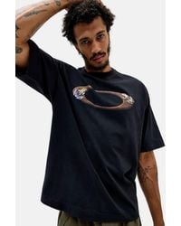 Oakley - Uo Exclusive White Frogskin Ellipse Graphic Tee - Lyst