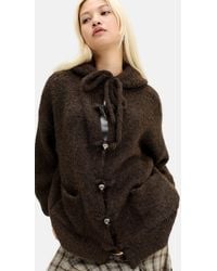 Urban Outfitters - Uo Toggle Knit Coatigan - Lyst