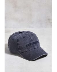 iets frans... - Washed Navy Big Embroidered Baseball Cap - Lyst