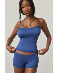 Out From Under - Elise Lace Trim Cami + Micro Short Pj Set - Lyst