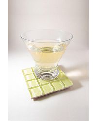 Subtle Studios - Solid Glass Tile Coaster - Lyst