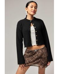 Urban Outfitters - Uo Casey Crew Cardigan - Lyst