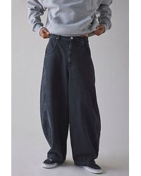 BDG Cocoon Fit Jean In Washed Black,at Urban Outfitters in Blue