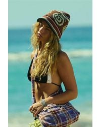 Urban Outfitters - Uo Swirl Knit Bucket Hat - Lyst