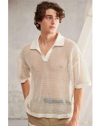 Standard Cloth - Foundation Open Stitch Polo Shirt - Lyst