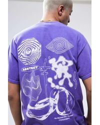 Urban Outfitters - Uo Abstract Go Beyond T-shirt - Lyst
