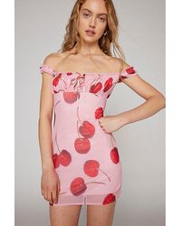 Urban Outfitters - Uo Bianca Mesh Mini Dress - Lyst