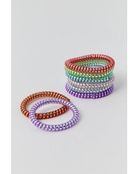 Urban Outfitters - Coil Hair Tie 8-Pack Set - Lyst