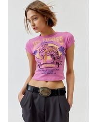 Urban Outfitters - Le Tigres Baby Tee - Lyst