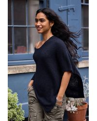 Urban Outfitters - Uo Biffy Knit Poncho - Lyst