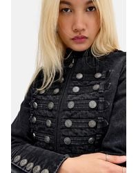 Minga - Black Hilda Zip-through Utility Jacket - Lyst