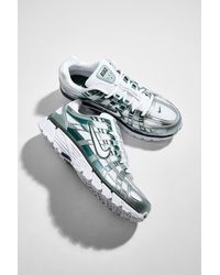 Nike - White & Green P-6000 Trainers - Lyst