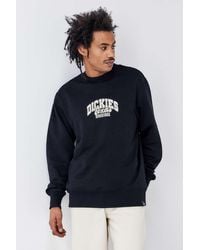 Dickies - Uo Exclusive Black Stephens Crew Sweatshirt - Lyst