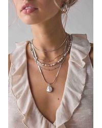 Urban Outfitters - Addison Chain Layering Necklace Set - Lyst