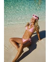 Dippin' Daisy's - Palm Tie Back Triangle Bikini Top - Lyst