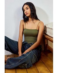 Out From Under Bandeau Bodysuit - Green