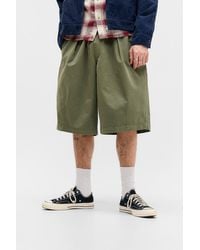 BDG - Khaki Bobbi Tailored Shorts - Lyst