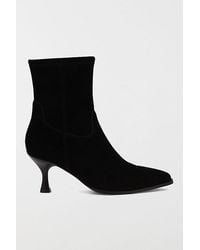 MIA - Mia Aletta Suede Kitten Heel Bootie - Lyst