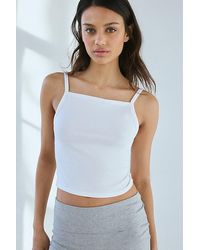 Out From Under - Essential Cotton Compression Apron Cami - Lyst