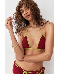 Out From Under - Miley Knitted Bikini Top - Lyst