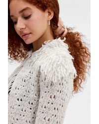 Urban Outfitters - Uo Pia Fringed Cardigan - Lyst