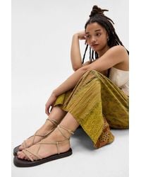 Urban Outfitters - Uo Multi-strap Leather Sandals - Lyst
