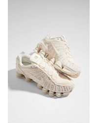 Nike - Beige Shox Tl Trainers - Lyst