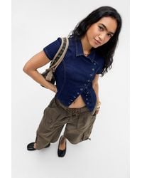 BDG - Blake Military Button-up Shirt - Lyst
