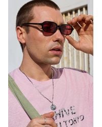 Urban Outfitters - Uo Black Tulum Slim Sunglasses - Lyst