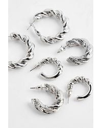 Urban Outfitters - Uo Molten Earrings 3-pack - Lyst