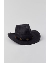 Urban Outfitters - Ryder Straw Cowboy Hat - Lyst