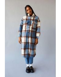 obey checkered jacket