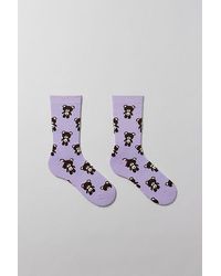 Urban Outfitters - Tossed Bears Crew Sock - Lyst
