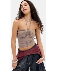 BDG - Danni Bandeau Top Xs At Urban Outfitters - Lyst