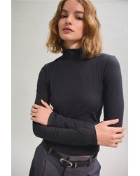 BDG - Spill Turtleneck Long Sleeve Tee - Lyst