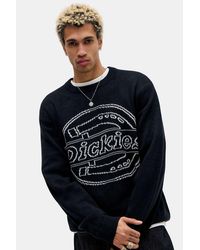 Dickies - Black Union Jacquard Logo Jumper - Lyst