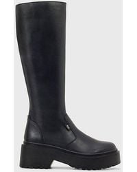 ROC Boots Australia - Roc Troupe Leather Knee-High Platform Boot - Lyst