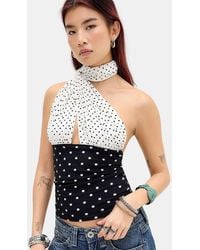 Susmie's - Susmies Isabela Polka Dot Top At Urban Outfitters - Lyst