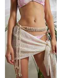 Urban Outfitters - Woven Shell Rope Belt - Lyst