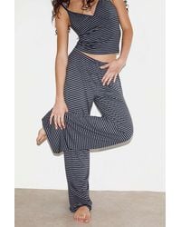 Out From Under - Demi Stripe Jersey Pyjama Trousers - Lyst