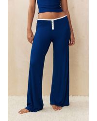 Out From Under - Sweet Dreams Ahoy Wide Leg Lounge Pants - Lyst