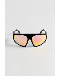 Urban Outfitters - Danny Oversized Shield Sunglasses - Lyst