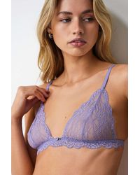 Out From Under - Stretch Lace Triangle Bra - Lyst